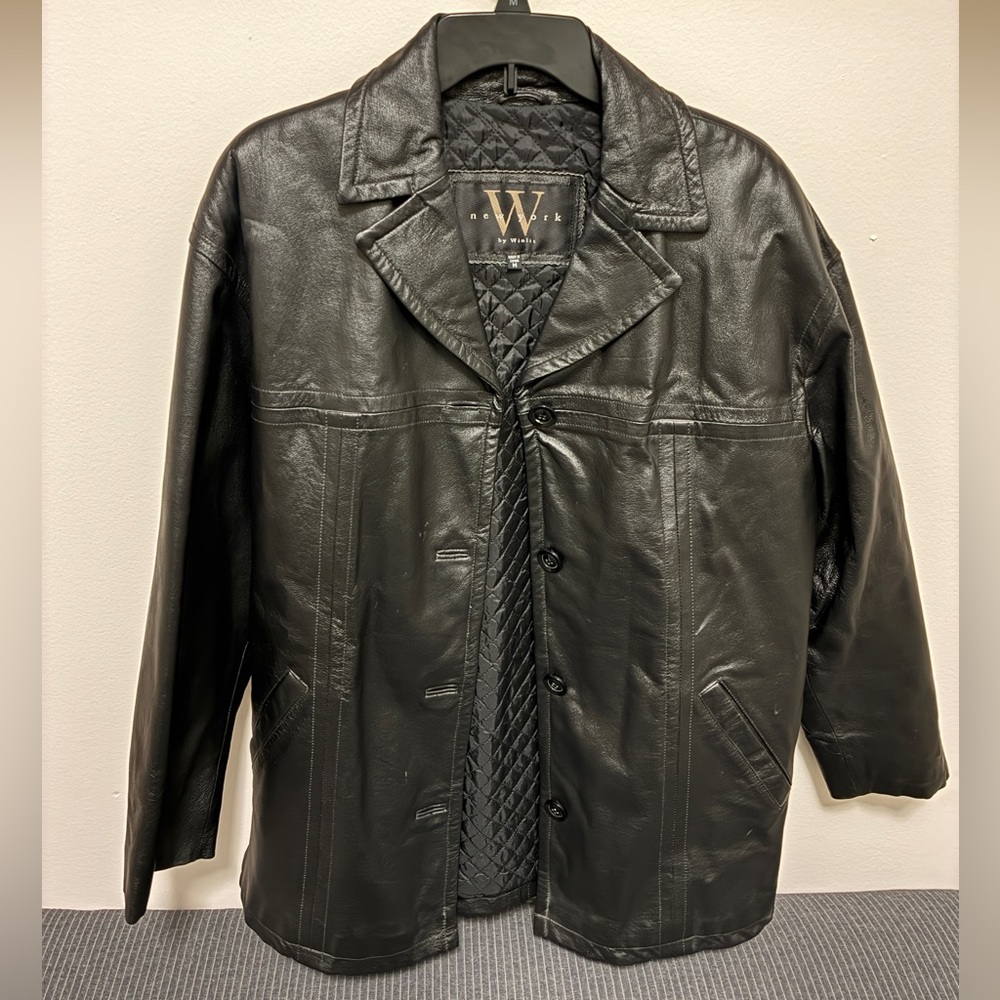 Black Leather Women’s Jacket